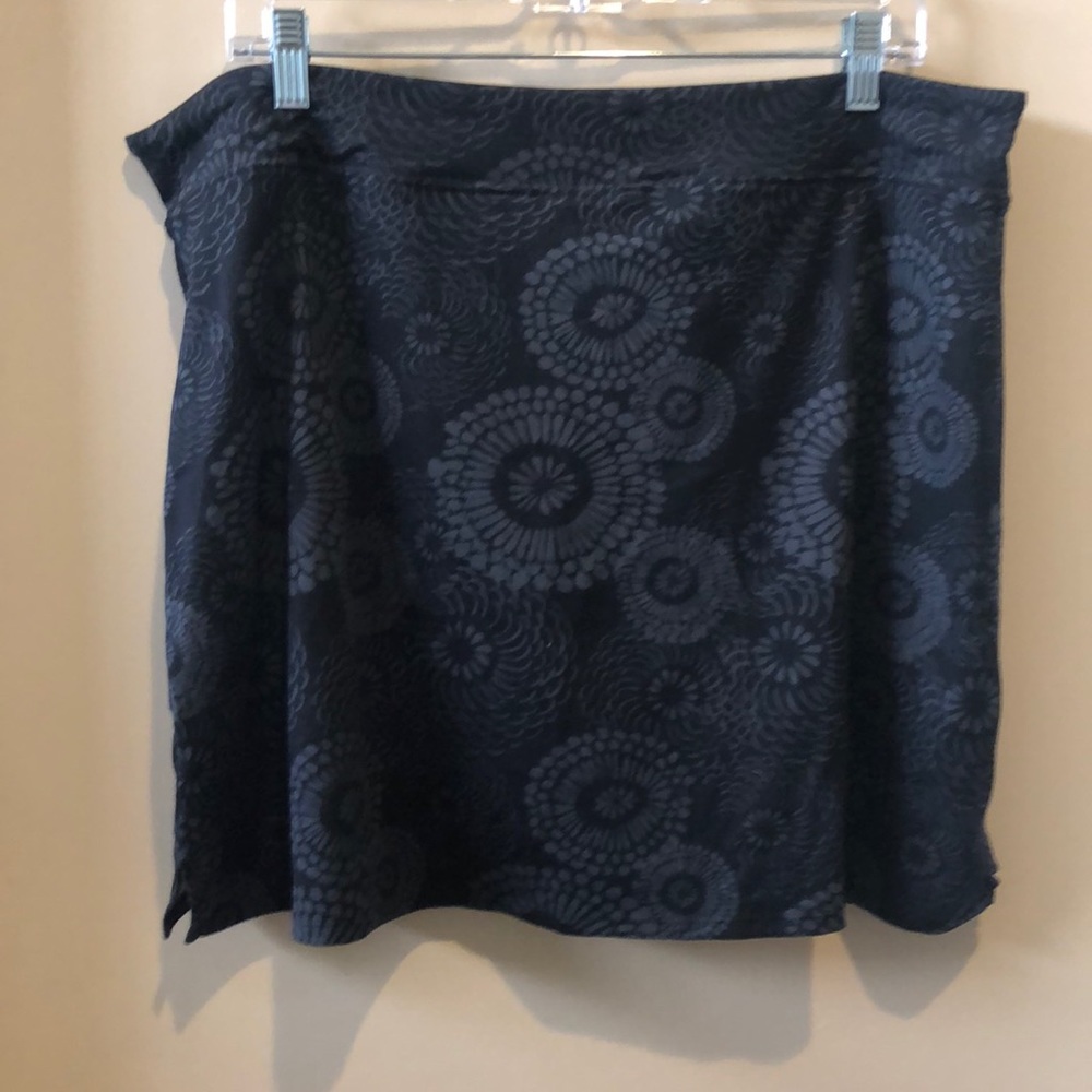 Cotton stretchy skort